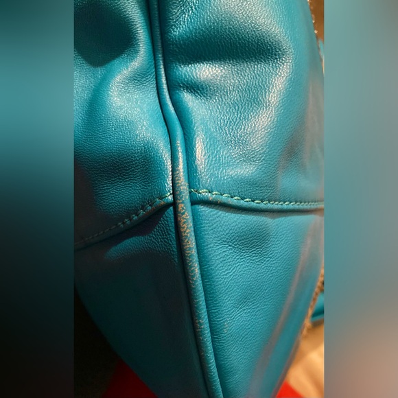 Gianfranco Sisti Butter Soft Italian Leather Large Hobo Bag Studded Accent - Picture 6 of 7